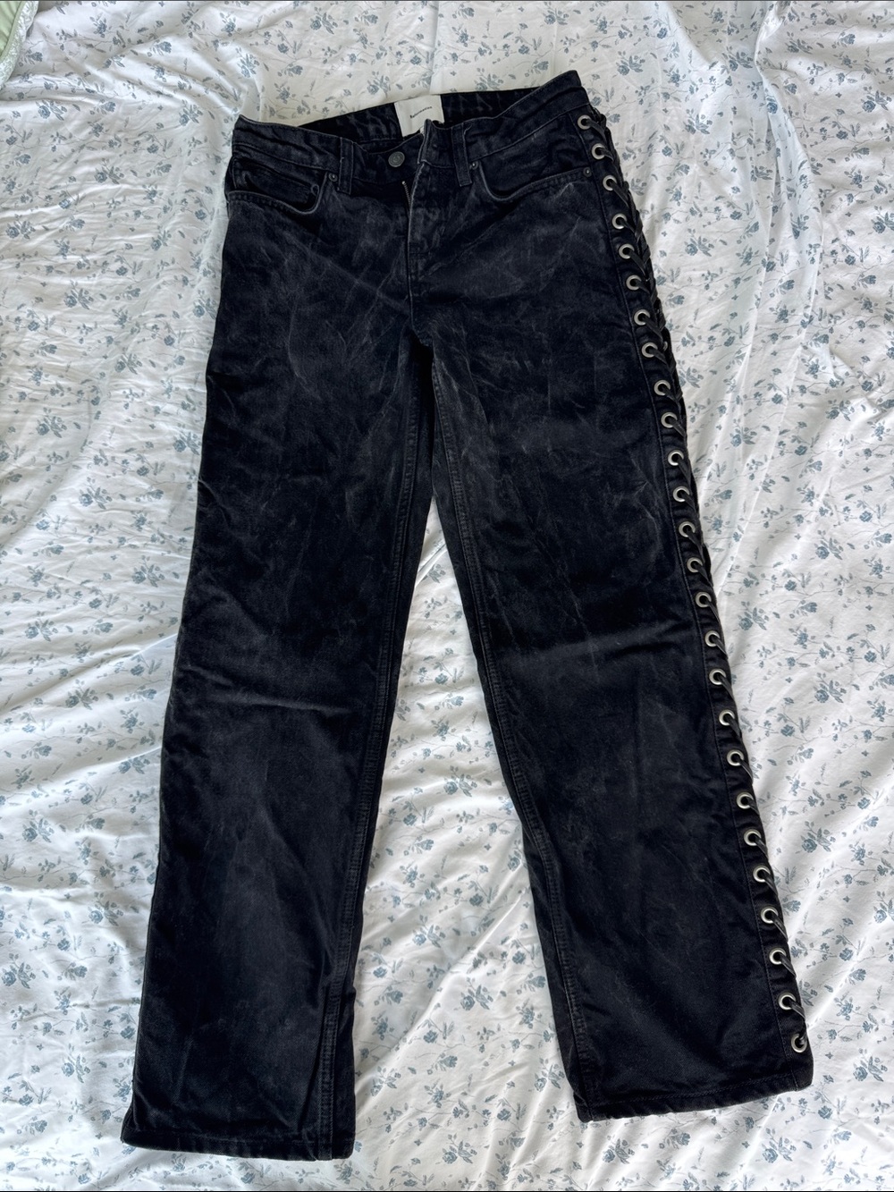 Reformation Black Jeans, size 25